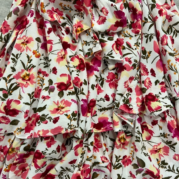 Floral Ruffled Skort - Picture 6 of 7